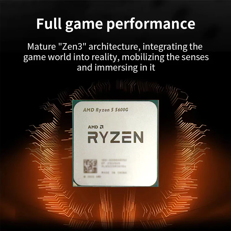 AMD Ryzen 5 5600G 6C/12T 4.4GH - Amd Cpu Ryzen 5 recension och pris