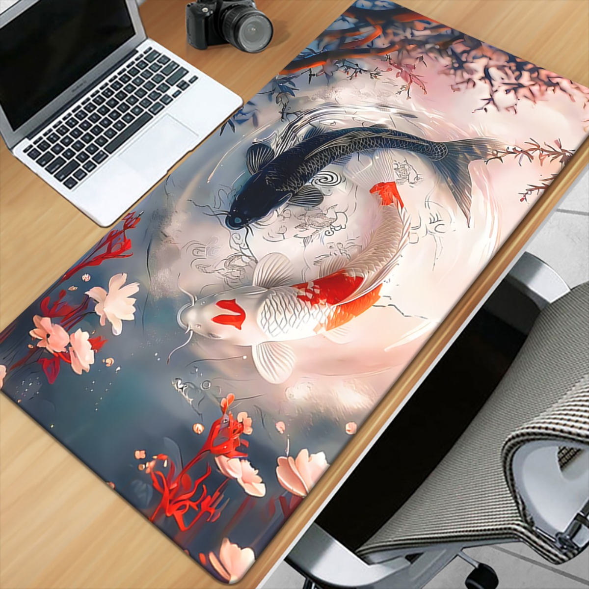 Brand Koi Fish HD Printed Desk - Gaming Keyboard Brand recension och pris