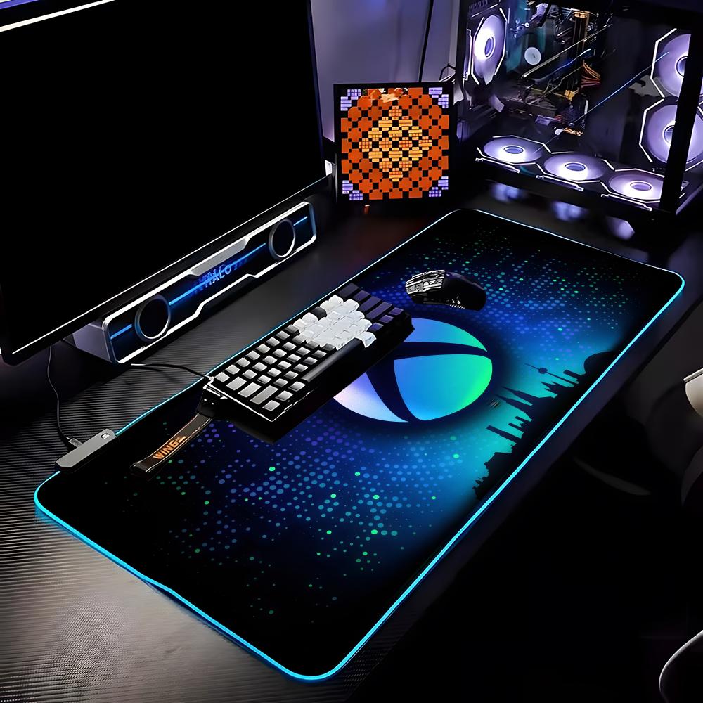 X-Xbox Mouse Pad RGB HD Mousep - Gaming Keyboard And Mouse For Xbox recension och pris