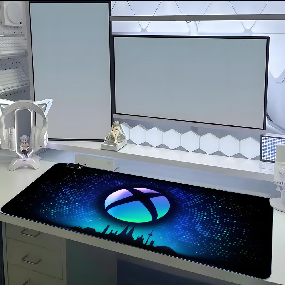 X-Xbox Mouse Pad RGB HD Mousep - Gaming Keyboard And Mouse For Xbox recension och pris