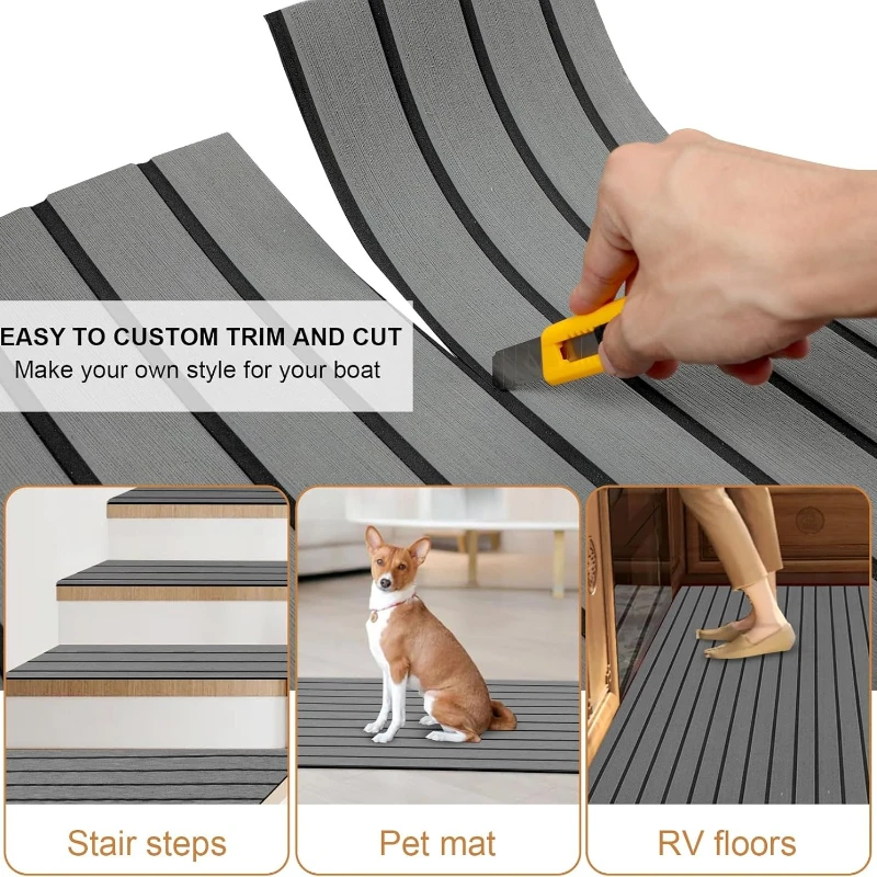 Faux Teak EVA Foam Boat Floori - Pe Foam Sheet recension och pris