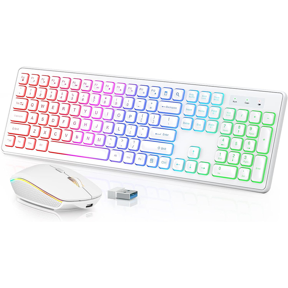 Backlit Wireless Keyboard and  - Gaming Keyboard Bluetooth recension och pris