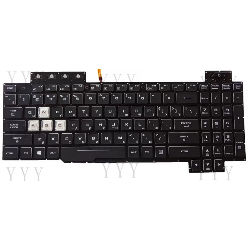 Y+    For Asus TUF Gaming FX50 - Gaming Keyboard Asus recension och pris